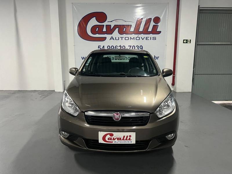 FIAT - GRAND SIENA - 2014/2015 - Cinza - R$ 40.900,00