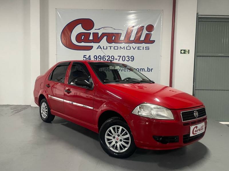 FIAT - SIENA - 2009/2010 - Vermelha - R$ 30.900,00