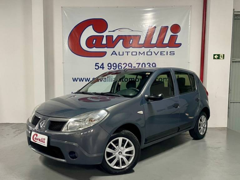 RENAULT - SANDERO - 2009/2009 - Cinza - R$ 29.900,00