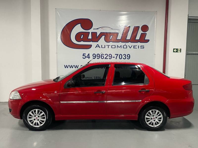 FIAT - SIENA - 2009/2010 - Vermelha - R$ 30.900,00