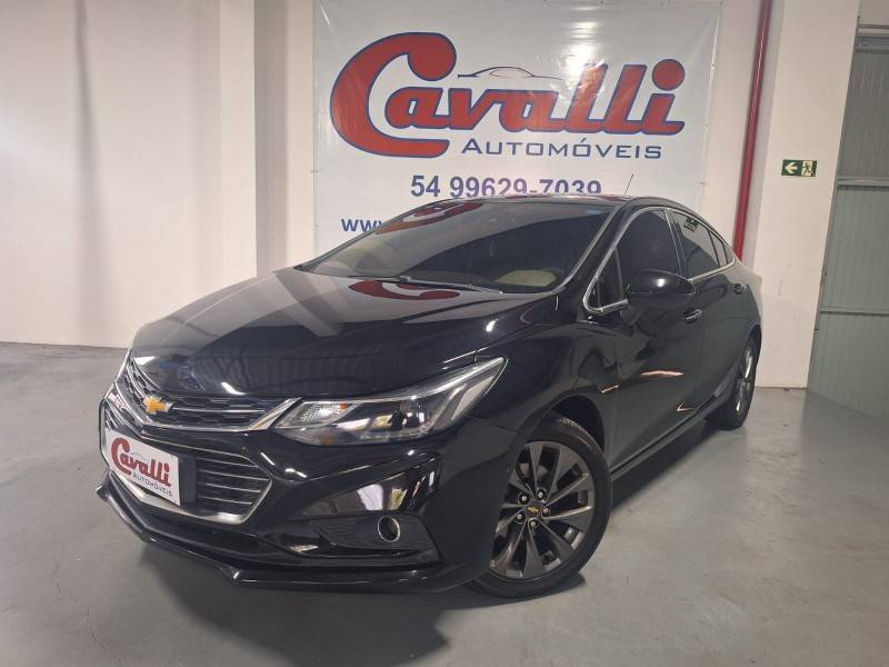CHEVROLET - CRUZE - 2017/2018 - Preta - R$ 91.900,00