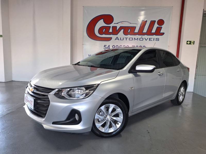 CHEVROLET - ONIX - 2020/2021 - Prata - R$ 80.900,00
