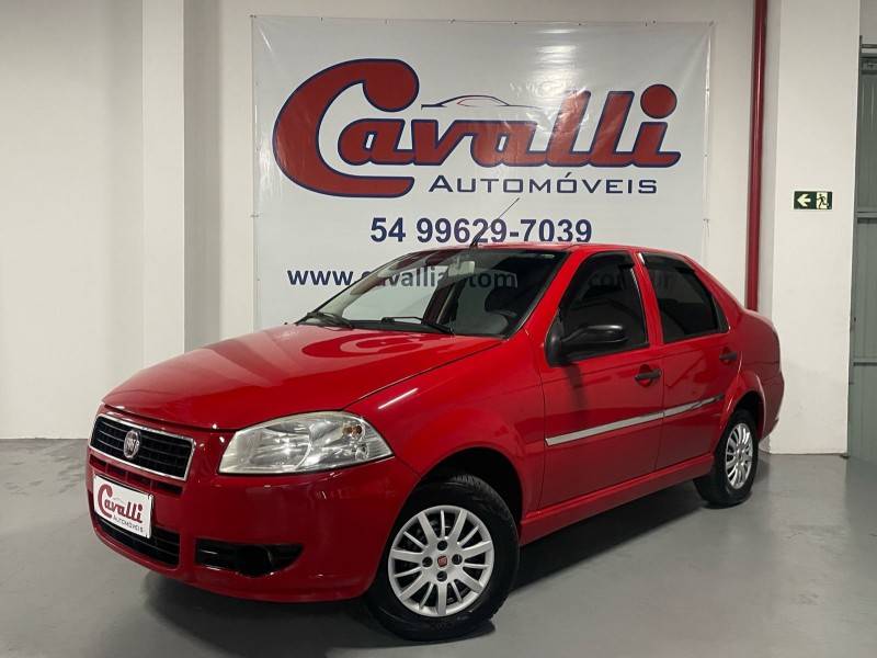 FIAT - SIENA - 2009/2010 - Vermelha - R$ 30.900,00