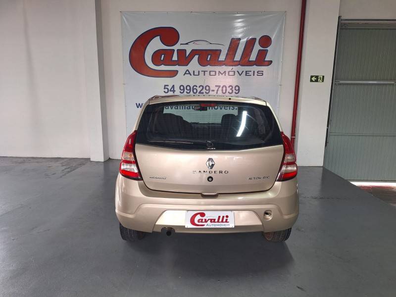 RENAULT - SANDERO - 2011/2012 - Bege - R$ 37.900,00