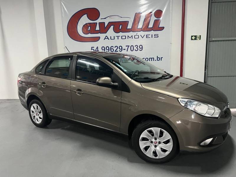 FIAT - GRAND SIENA - 2014/2015 - Cinza - R$ 40.900,00