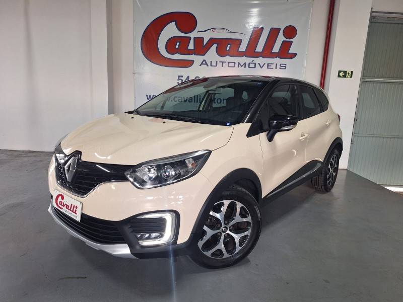 RENAULT - CAPTUR - 2018/2019 - Bege - R$ 74.900,00