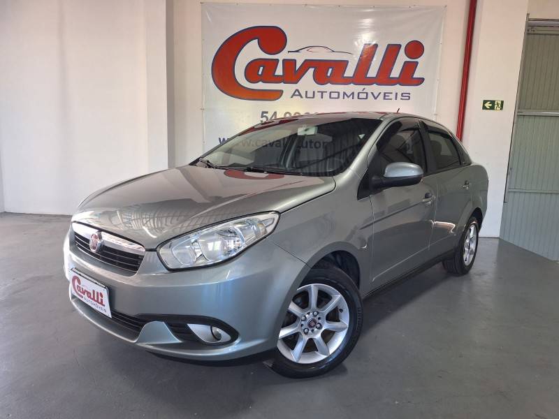 FIAT - GRAND SIENA - 2014/2015 - Cinza - R$ 40.900,00