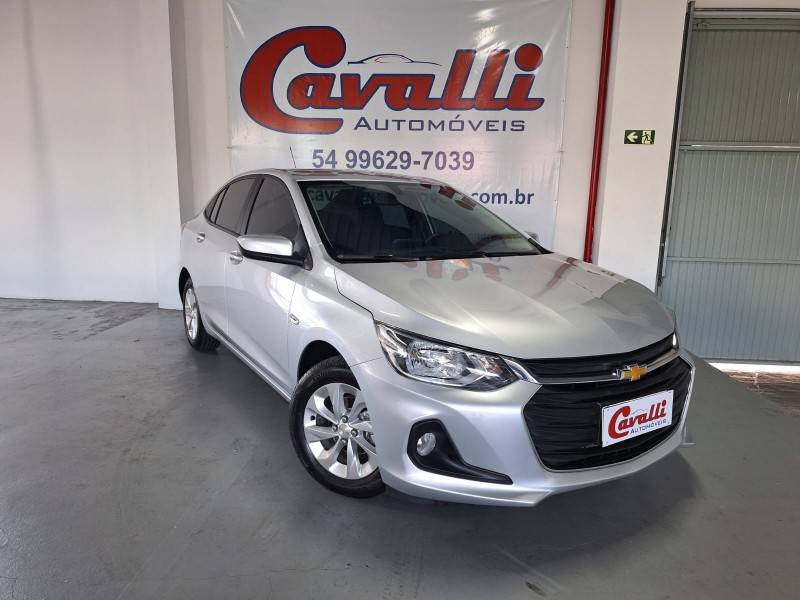 CHEVROLET - ONIX - 2020/2021 - Prata - R$ 80.900,00