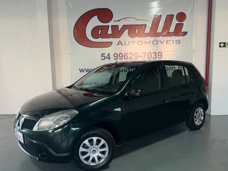 RENAULT - SANDERO - 2011/2011 - Verde - R$ 23.900,00